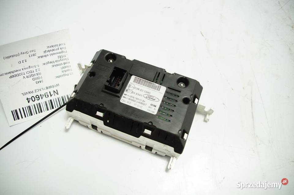WYŚWIETLACZ PANEL FORD RANGER V AB3918B955BA