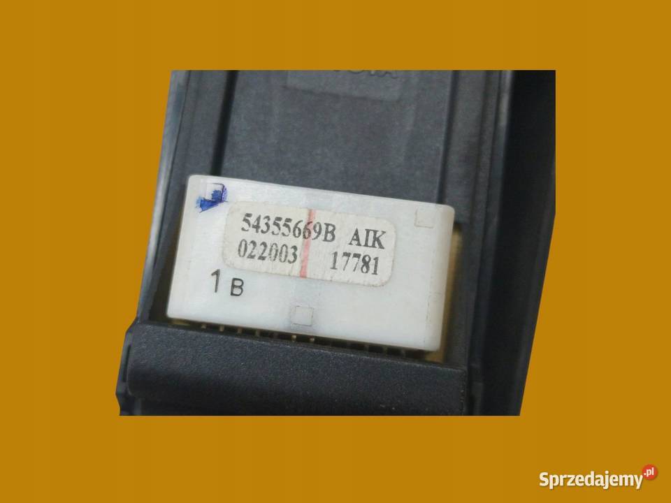 PRZEŁĄCZNIK SZYB LEWY PRZÓD 54035096 Toyota Rok produkcji 2003 świętokrzyskie