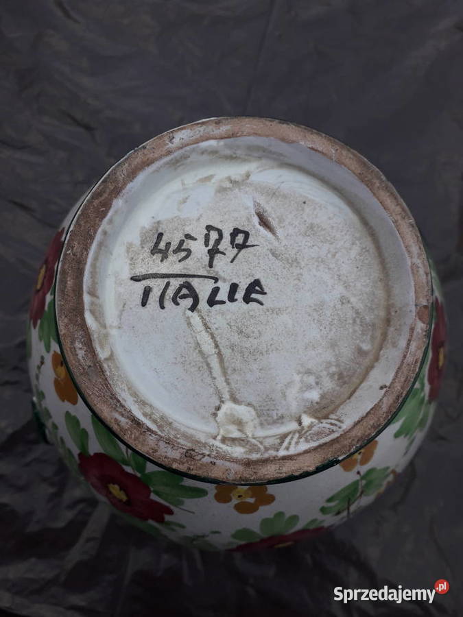 Dzbanek duży wazon klasyczny włoski hand painted Warszawa sprzedam