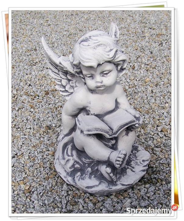 FIGURKA betonowa ANIOŁEK A16 amorek Rzeźby i figury