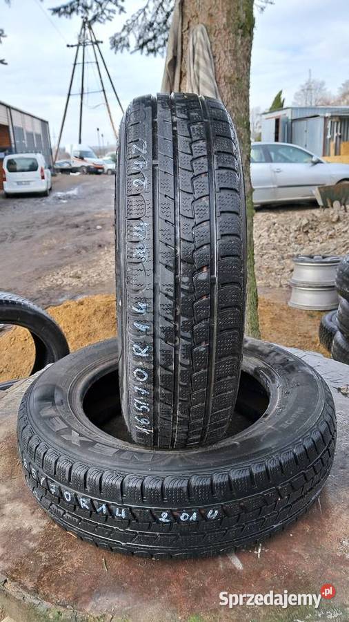 2 opony zimowe 16570R14 NEXEN winguard snow g 165 Pabianice