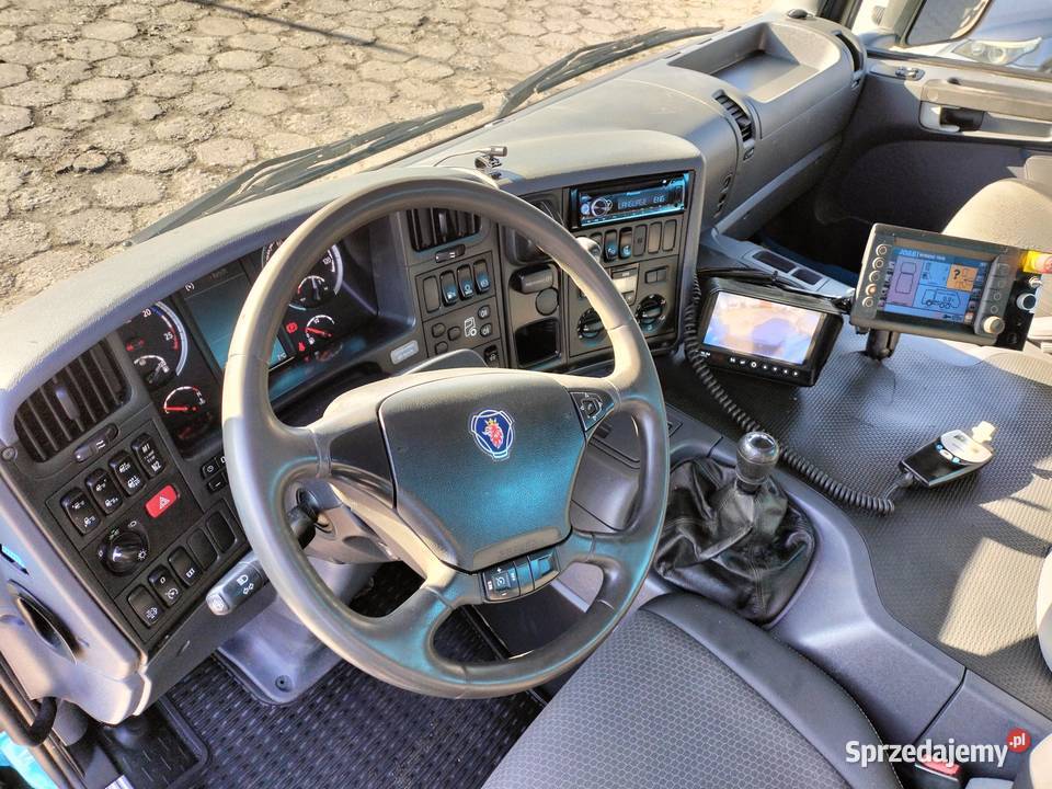 SCANIA P280 6x2 EURO6 ŚMIECIARKA JOAB DIESEL radio / CD Częstochowa sprzedam