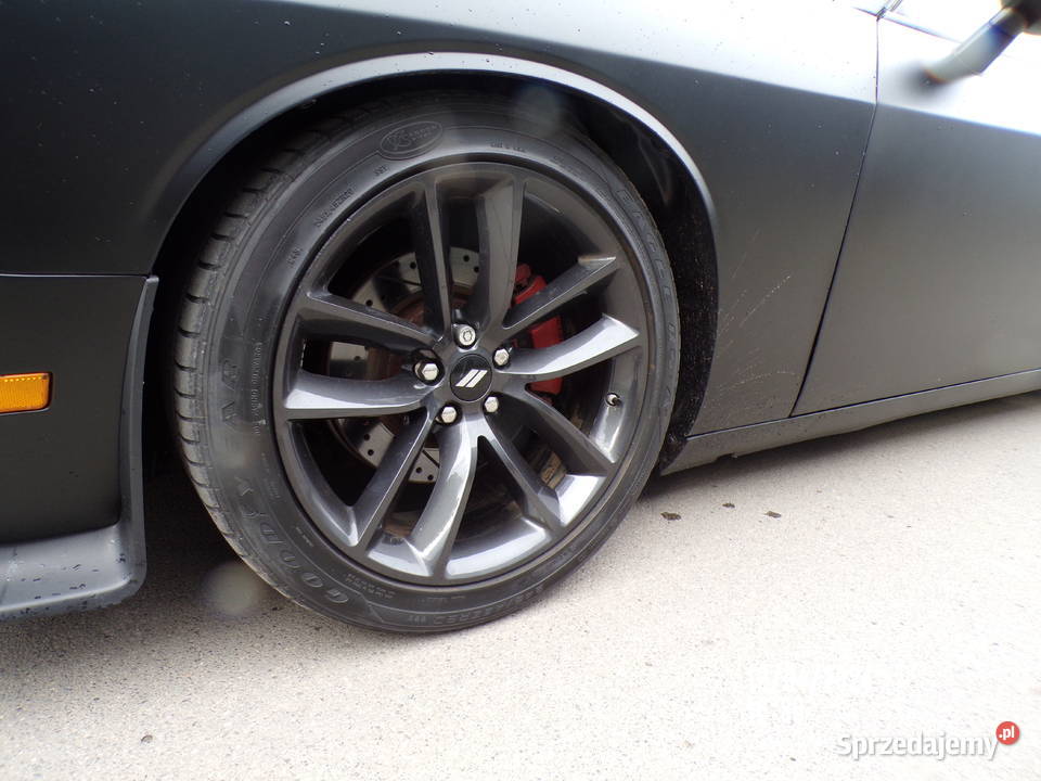 Dodge Challenger Czarny Mat Hemi 57 Lublin