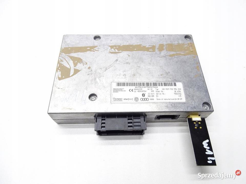 MODUŁ STEROWNIK BLUETOOTH AUDI A4 B8 A5 8T Komputery