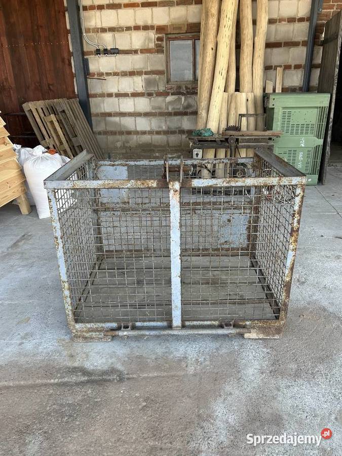 Klatka transportowa na podnośnik Pozostałe lubelskie Moszenki