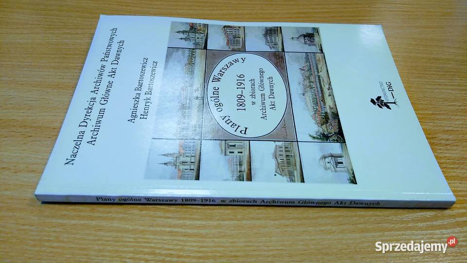 Plany ogólne Warszawy 18091916 w zbiorach pomorskie Gdańsk