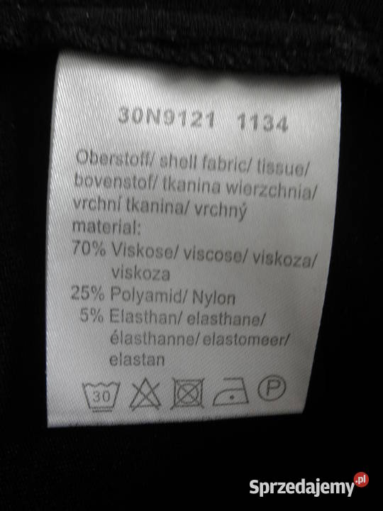 Spodnie czarne Rozmiar 38(M) Gdańsk