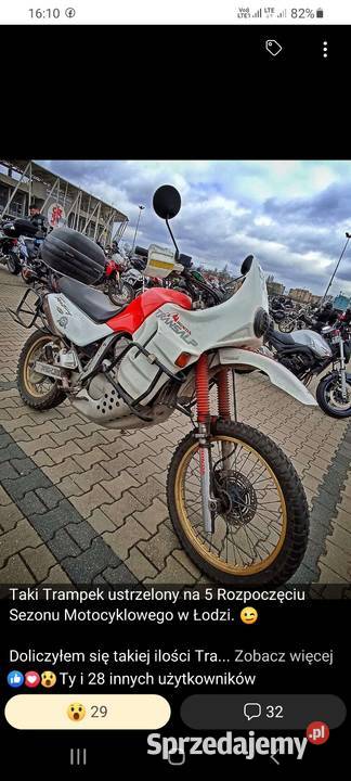 Honda Transalp 600 650 650 Africa Twin 750 garażowany Łódź