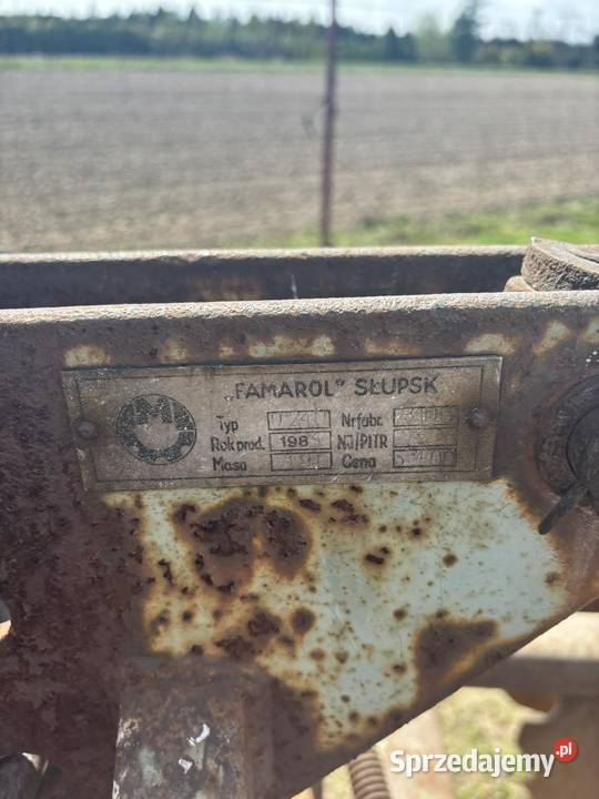 Brona talerzowa 8x2 Famarol Słupsk lubelskie