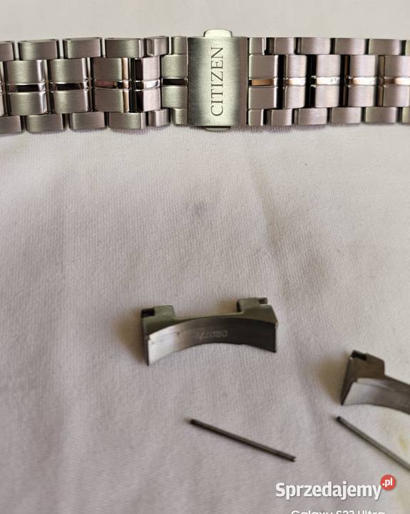 Tytanowa bransoleta męska citizen 22mm łódzkie Kutno sprzedam