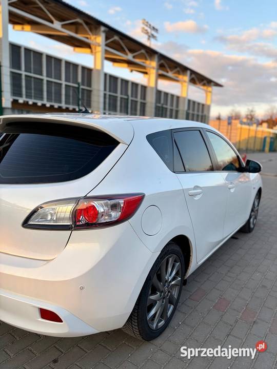 Mazda 3 BL 2009 biała 16 MZCD niski przebieg 3 Mazda podlaskie Wysokie Mazowieckie