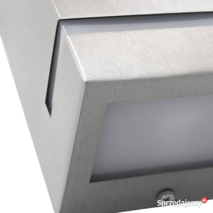 Zewnętrzne lampy ścienne 2 35 W srebrne