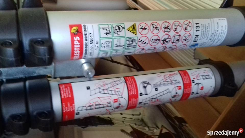 Drabina teleskopowa TeleSteps KombiLine 17m Opole