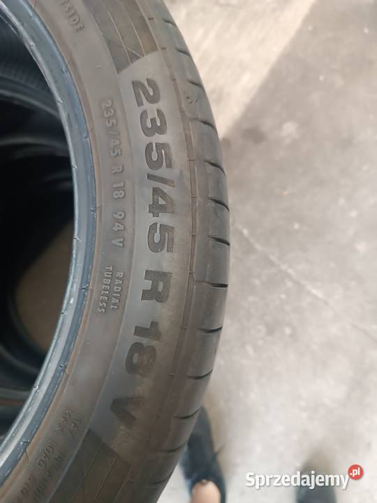 Komplet opon 23545r19 Międzychód sprzedam