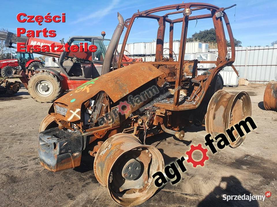 Deutz Agrotron 80 części skrzynia biegów silnik Byków