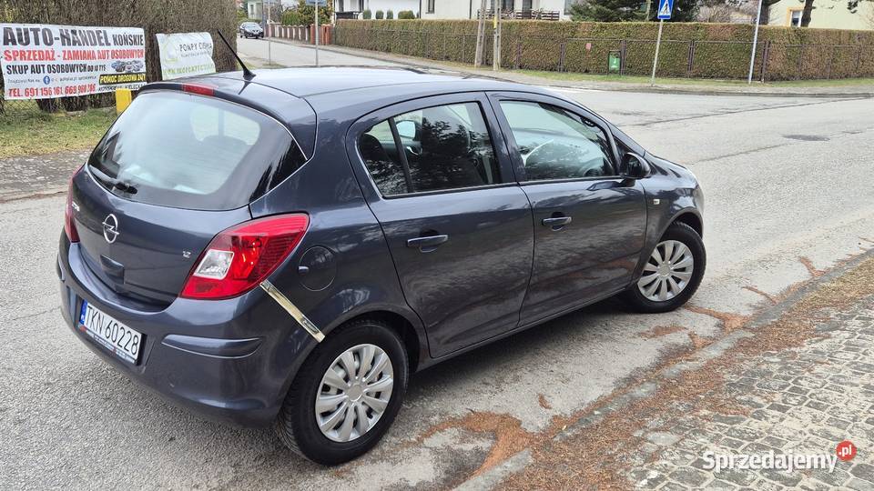 OPEL CORSA D 12B ZAREJESTROWANY KLIMA ELEKTRYKA wielofunkcyjna kierownica Końskie