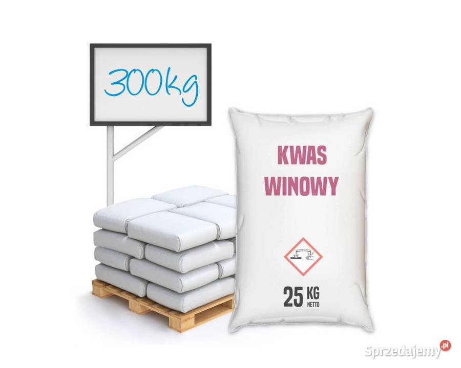 Kwas winowy dodatek spożywczy E334 Dynów
