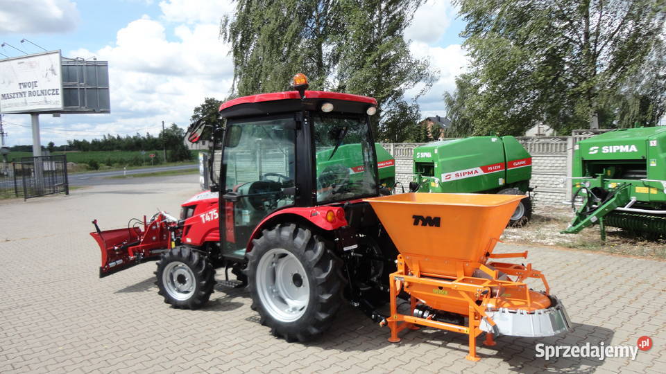 Ciągnik TYM T475 46 klimatyzacja komynalny Napęd 4x4 Kwidzyn