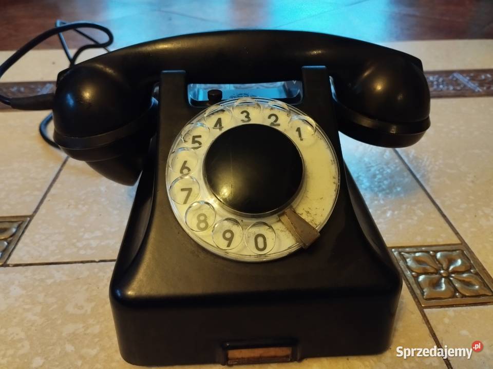 Telefon z PRL u lata 60te Dobczyce