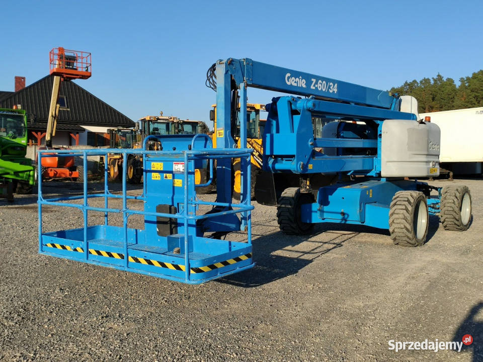 podnośnik koszowy Manitou 200 ATJGenie Z6034 świętokrzyskie Widełki sprzedam