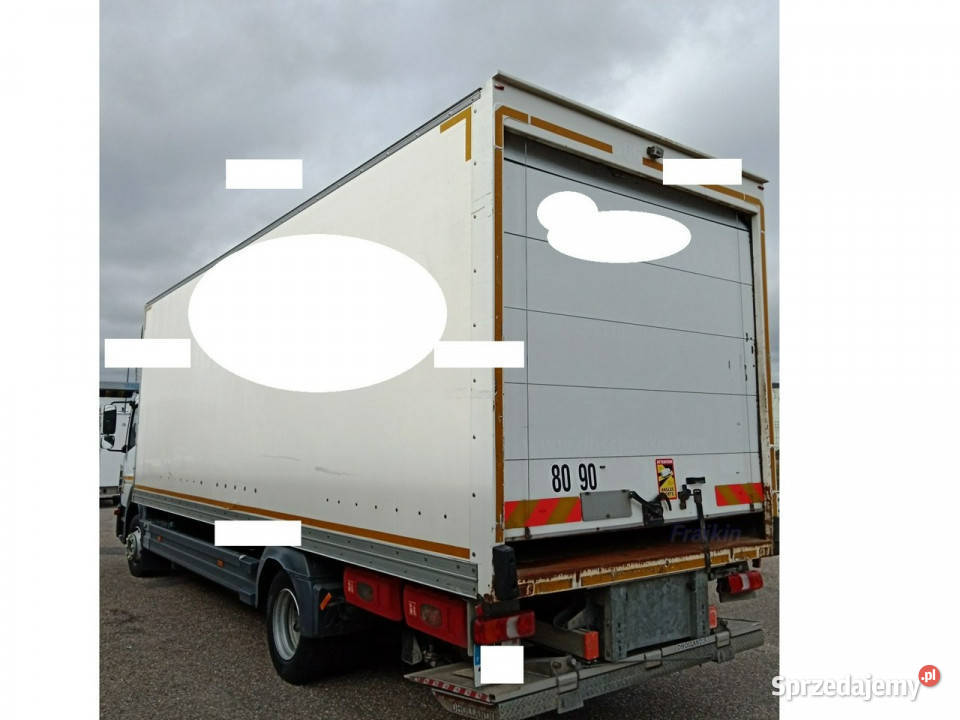 Mercedes Atego 1218 Euro6 323 Kontener 18p winda Góra Kalwaria