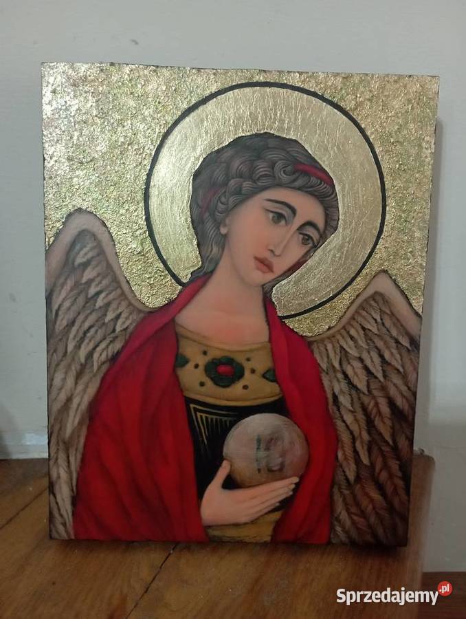 Ikona Anioł Stróżpisana Lublin sprzedam
