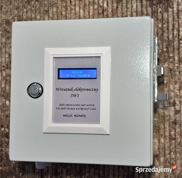 Czasowy automat wrzutowy wrzutnik do monet do mazowieckie Ostrów Mazowiecka