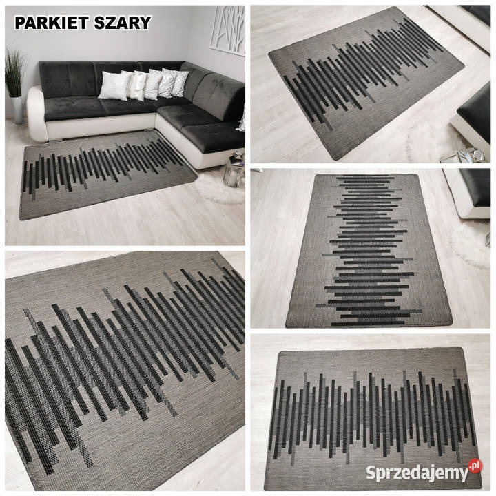 DYWAN SZNURKOWY SIZAL 120X170 PARKIET SZARY podlaskie Białystok