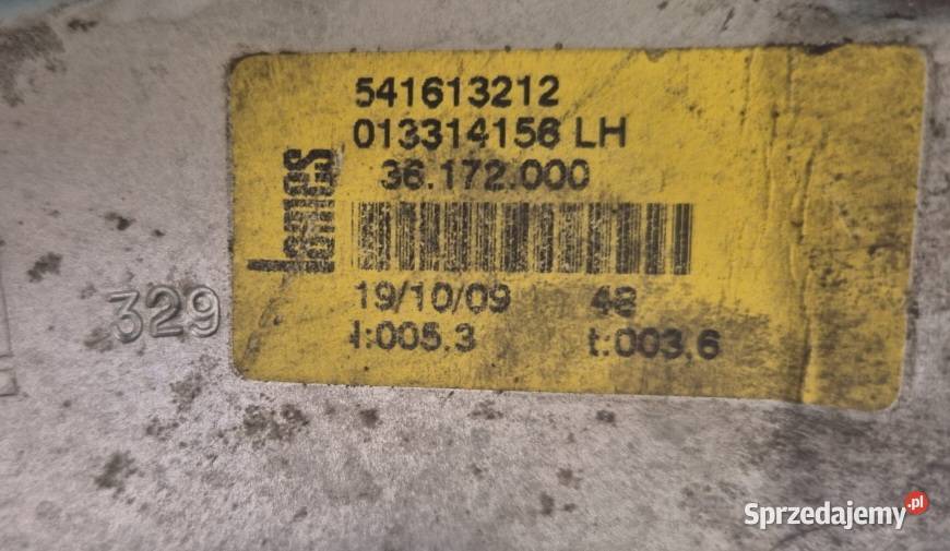 MECHANIZM PODNOŚNIK SZYB PRZÓD LEWY OPEL CORSA D osobowe Działoszyce