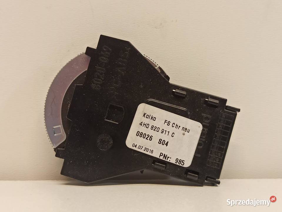 AUDI A8 D4 REGULATOR KRATKI NAWIEWU 4H0820911C Kratki nawiewu