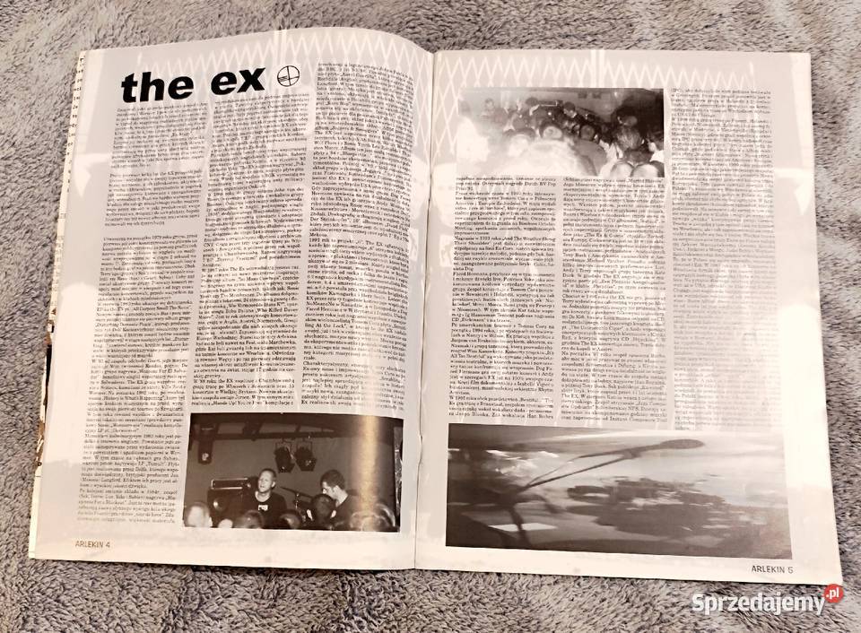 Arlekin 8 Wiosna 22000 Fanzine punk hardcore Rybnik