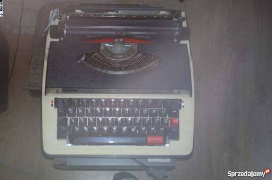 Maszyna do pisania walizkowa elektryczna Zawiercie