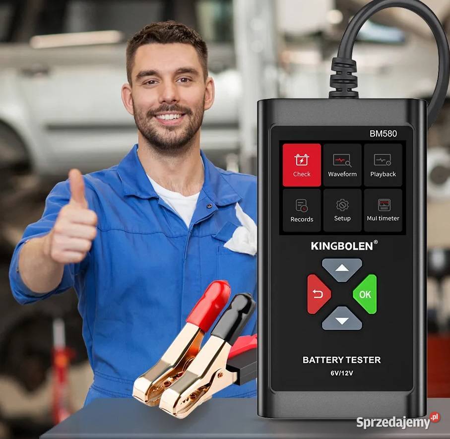 Tester Akumulatora KINGBOLEN BM580 JPOLSKI Warszawa