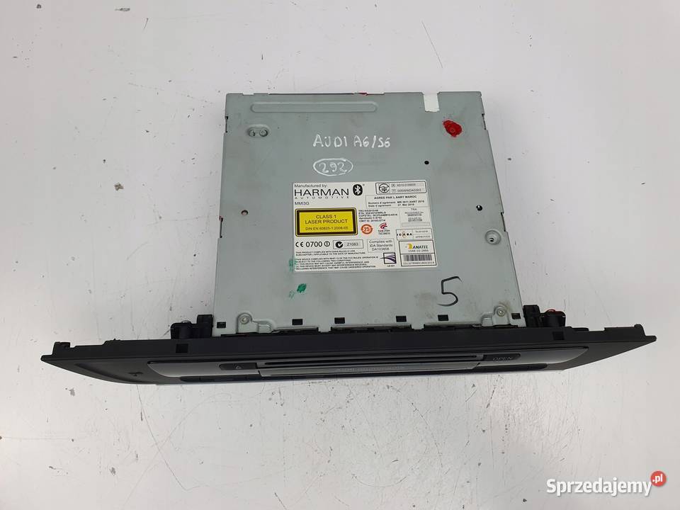 RADIO CD MMI CZYTNIK NAWIGACJI GPS Audi A6 C7 osobowe