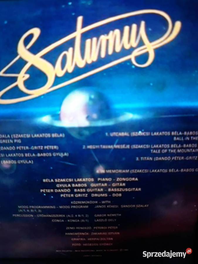 Archiwum węgierskiego rocka SATURNUS Saturnus Rzeszów sprzedam