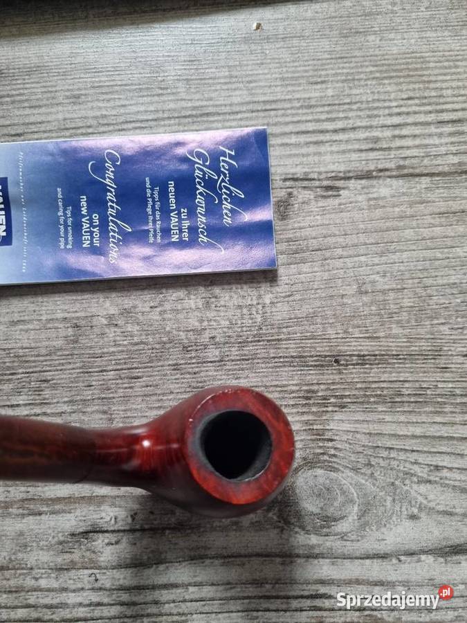 Fajka do tytoniu palenia VAUEN AUENLAND HUGG Pozostałe Solnica sprzedam