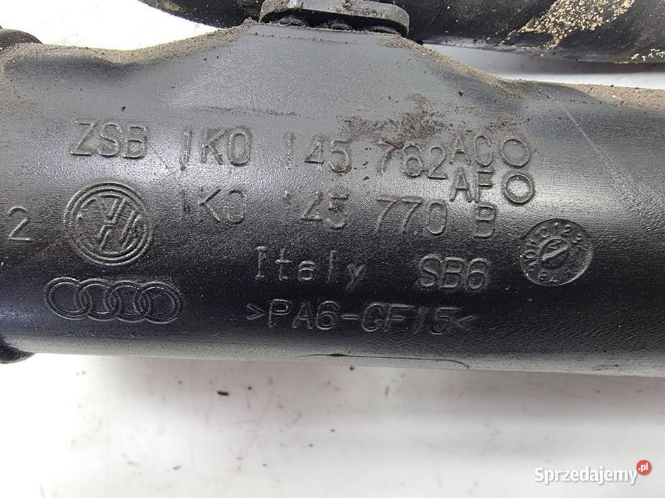 PRZEWÓD RURA DOLOT VOLKSWAGEN TOURAN 1K0145762AF Lipno sprzedam