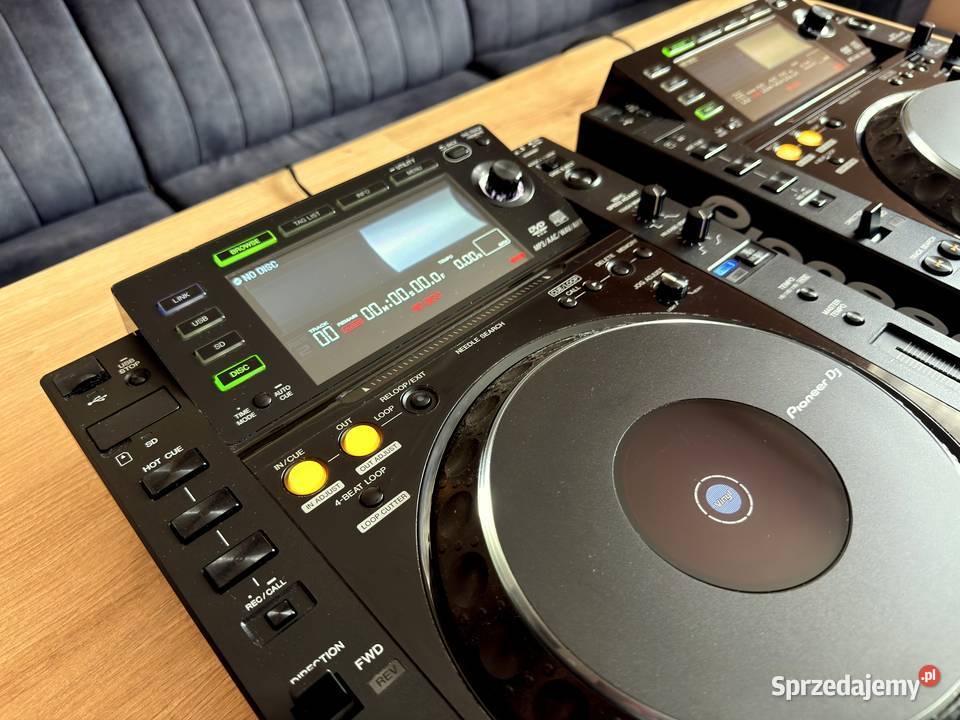2x Pioneer CDJ 2000 100 Sprawne Pełnym Serwisie Kutno