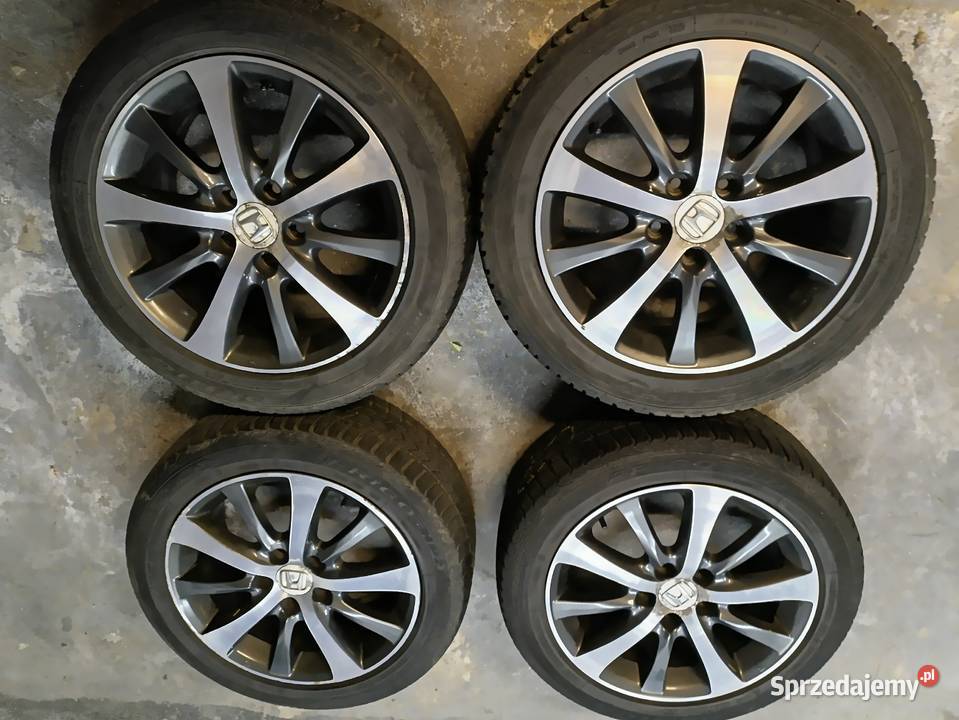 Felgi Kola 17 5x1143 Honda Opony zimowe 22550R17 Ryki