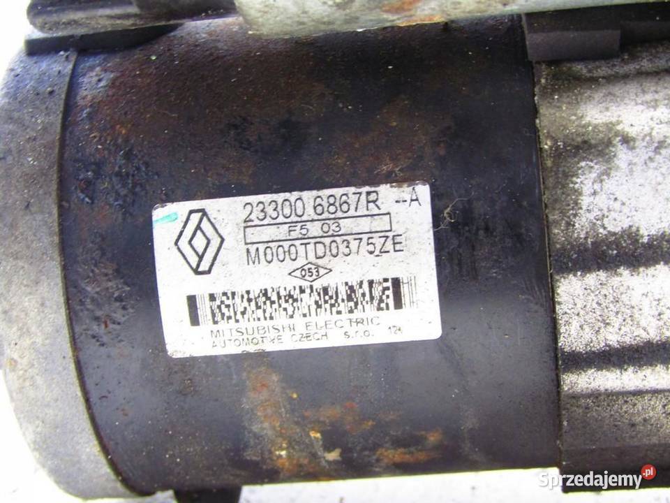 ROZRUSZNIK 20 MJET NISSAN QASHQAI J11 233006867R Układ elektryczny silnika