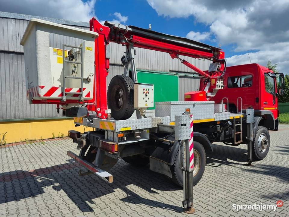 Mercedes Atego 918 4x4 podnośnik koszowy Jordanów
