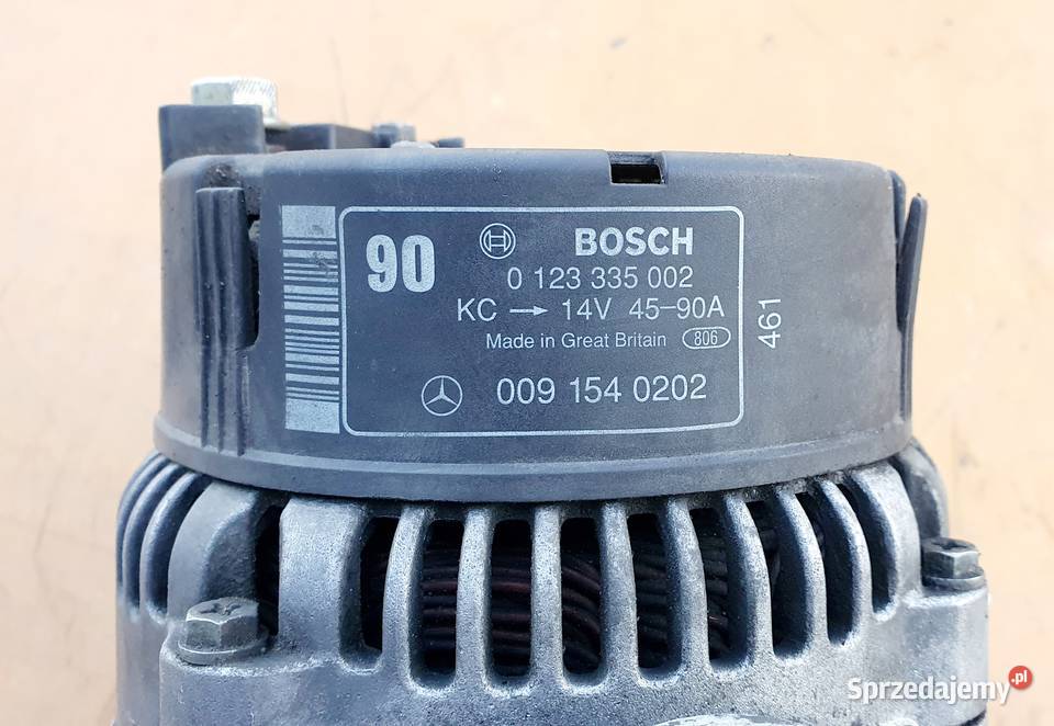 MERCEDES W124 20 23 9399r ALTERNATOR 0091540202 Radom
