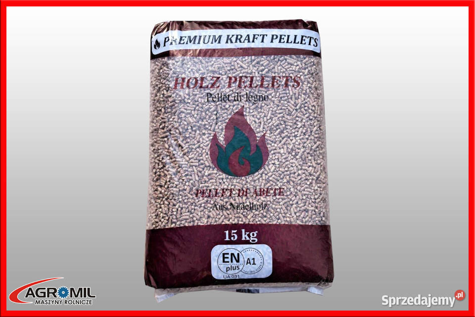 Pellet drzewny premium EnPlus A1, 6 mm, 100% sosna, Holzpell