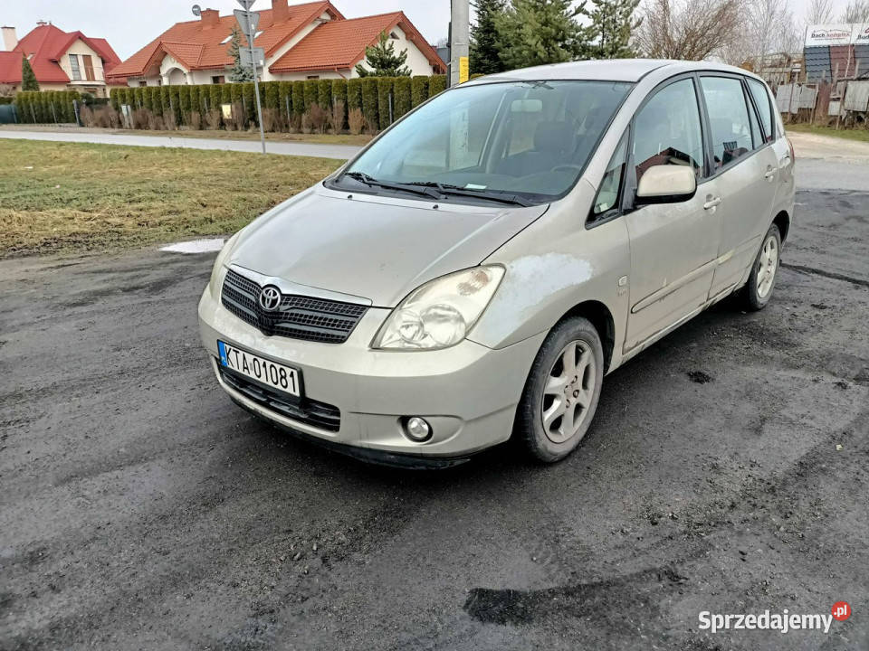 Toyota Corolla Verso Toyota Corolla Verso 16 03r Samochody osobowe Tarnów