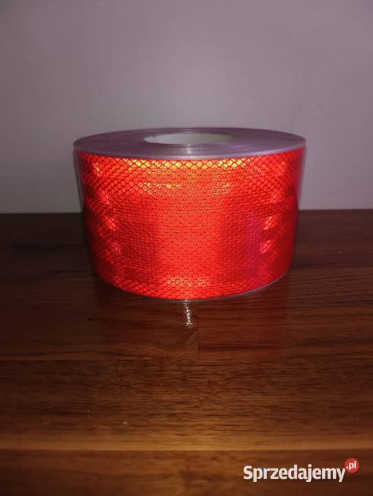 Taśma mikropryzmatyczna 100mm 50m ostrzegawcza dolnośląskie Wrocław