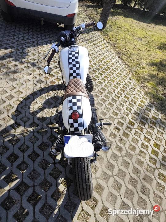 Honda 125 Custom cafe racer Kołbiel