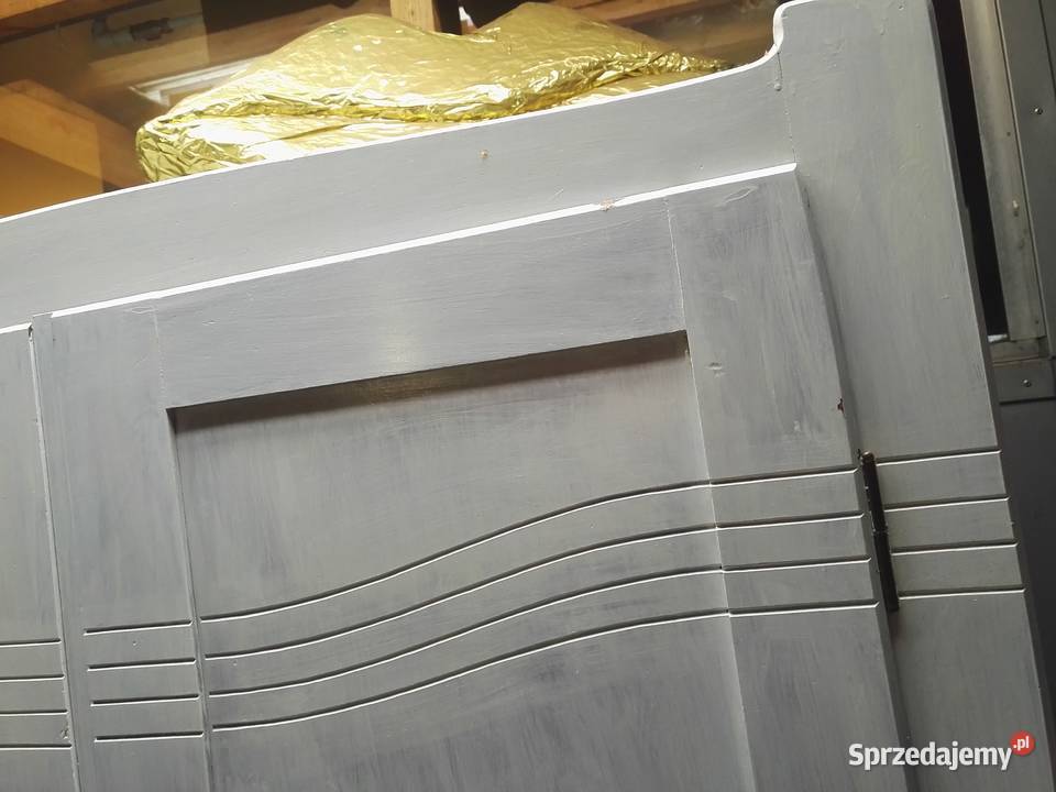 Biblioteka i Szafa bielone z pełnego drewna Kozy