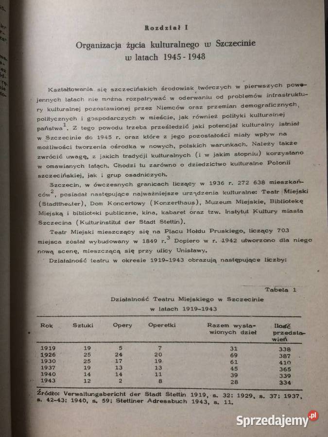 3629 Środowiska Artystyczne W Szczecinie 1945 Antykwariat Szczecin sprzedam