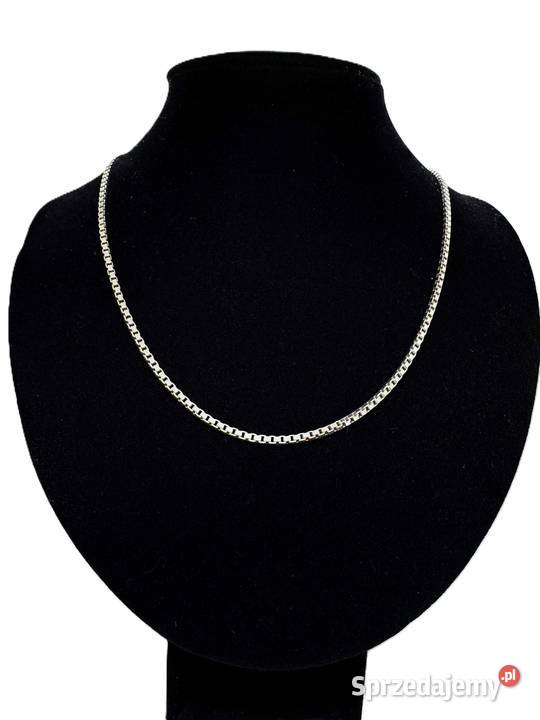 Srebrny łańcuszek próby 925 1159 46 Elbląg