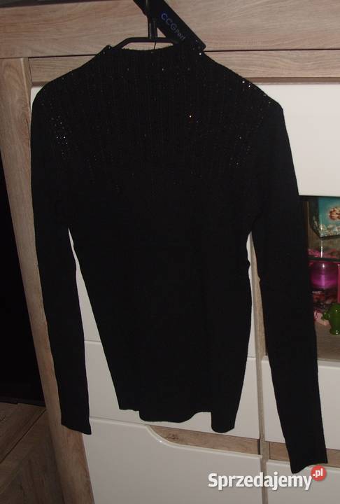 Prążkowany półgolf CCGPERFECT z cyrkoniami Rawicz